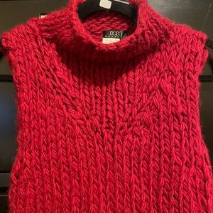 BCBG Maxazria 100 % wool sweater vest